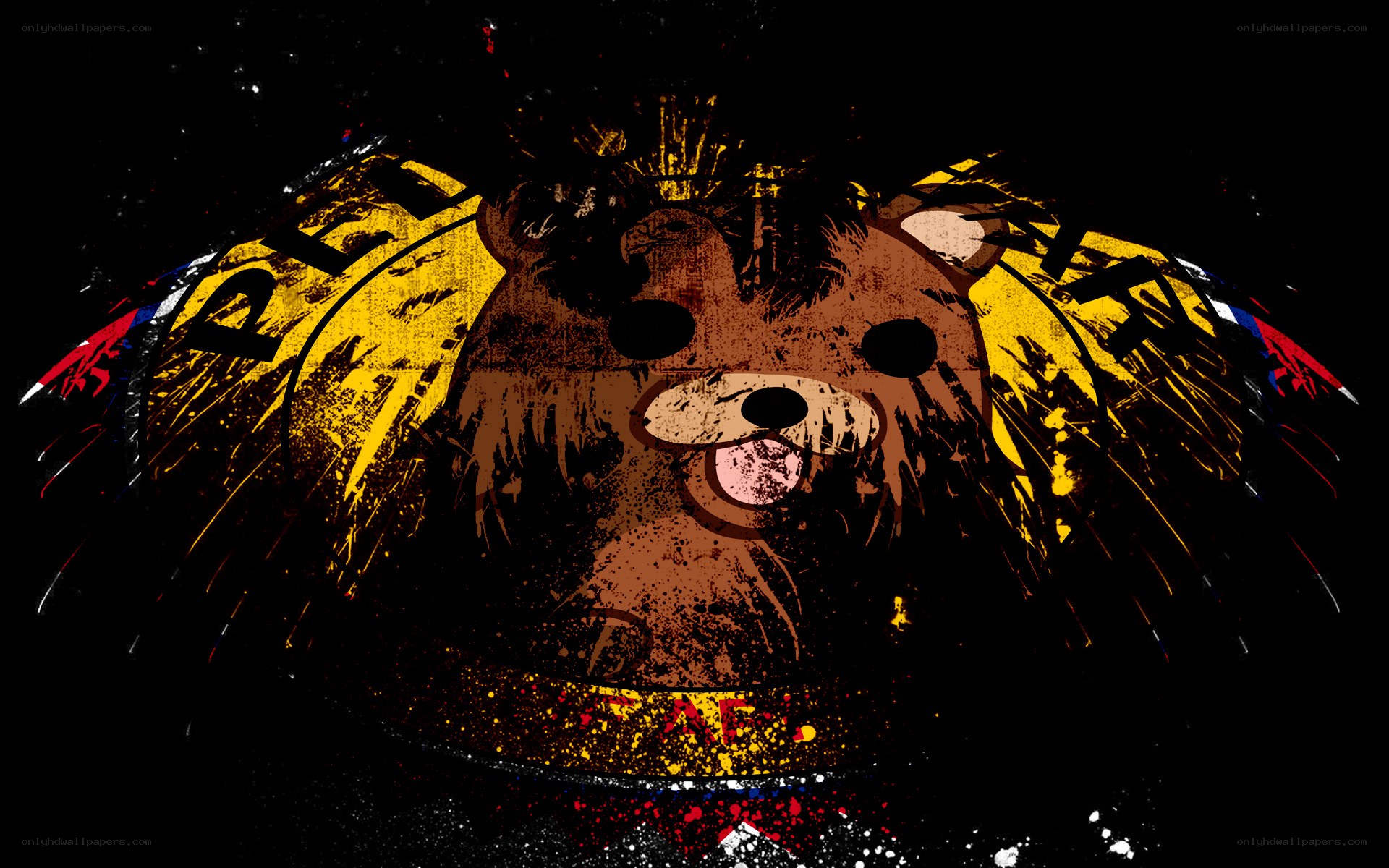 graffiti bear art