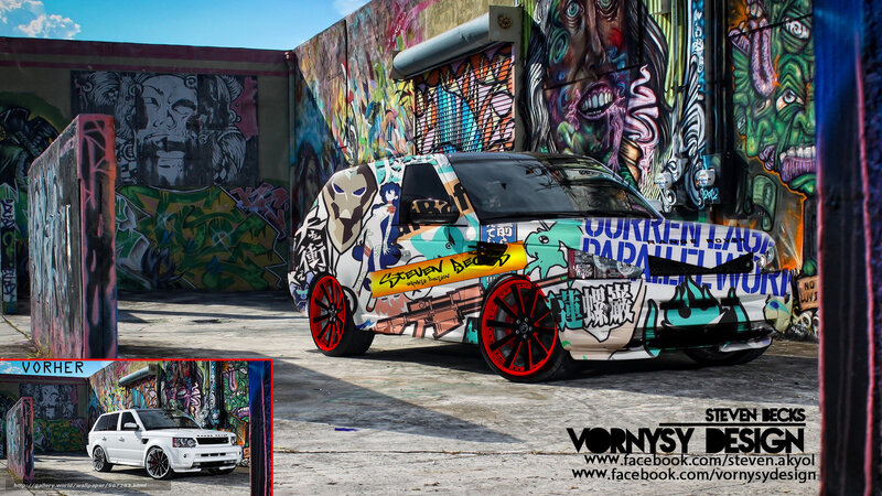 graffiti car design