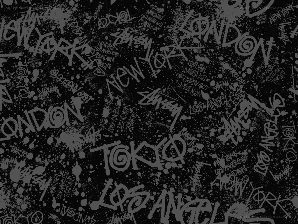 graffiti city names pattern