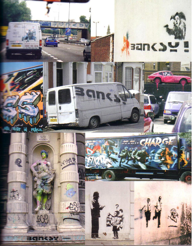 Graffiti-covered Vehicles
