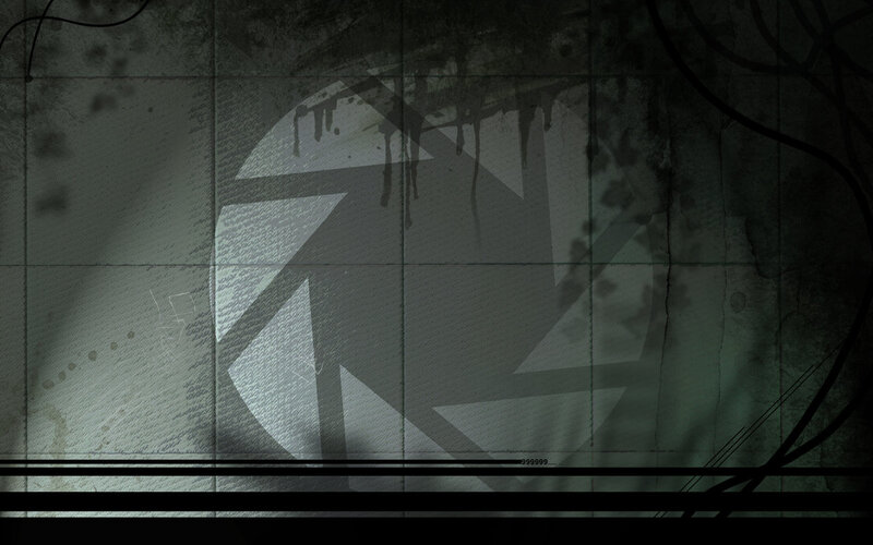 graffiti-covered wall with logo