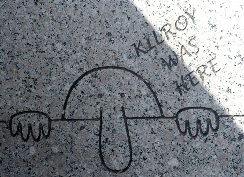 graffiti drawing on stone
