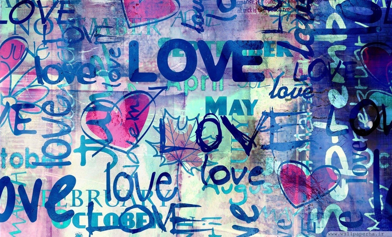 graffiti love art collage