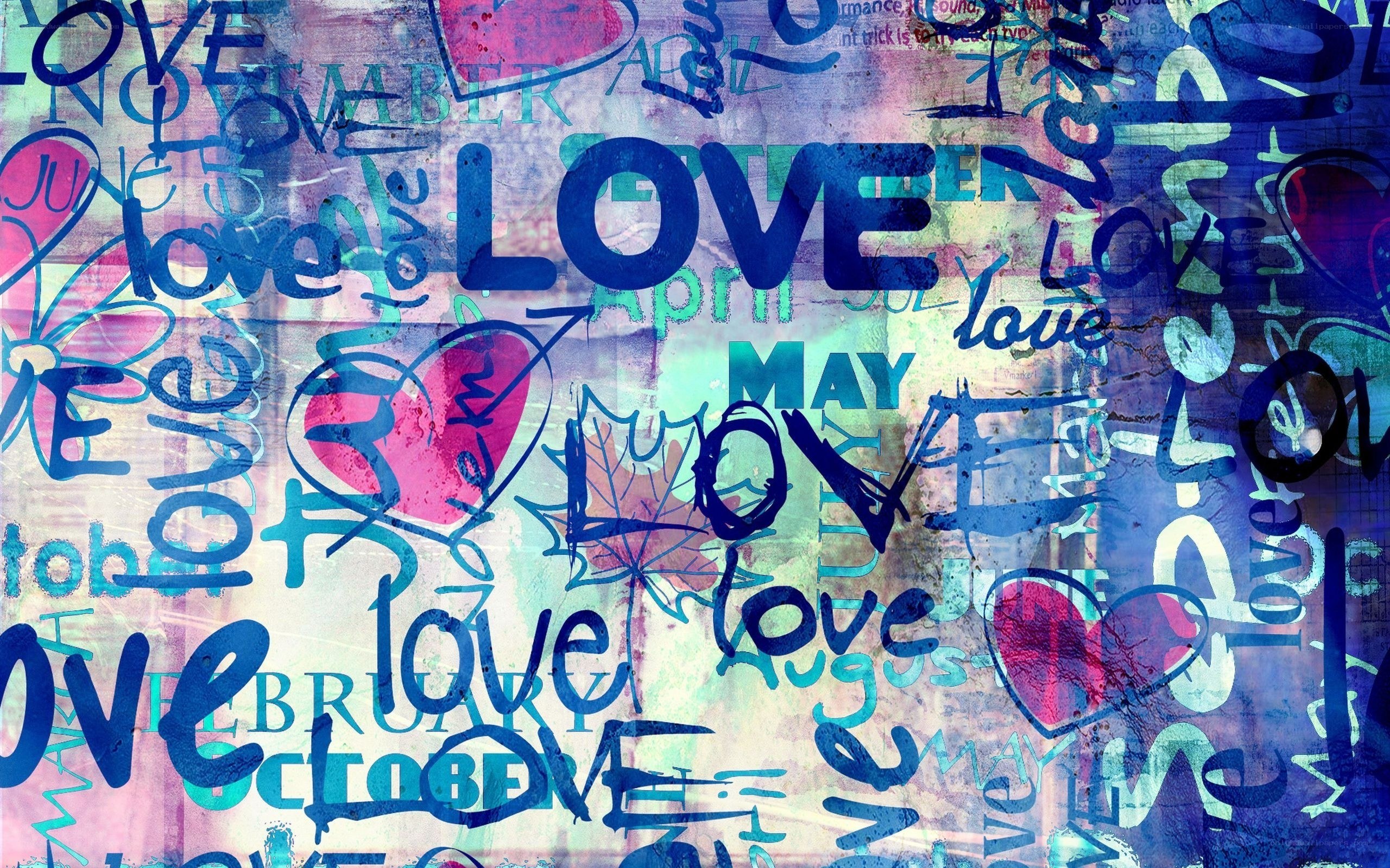 graffiti love art collage