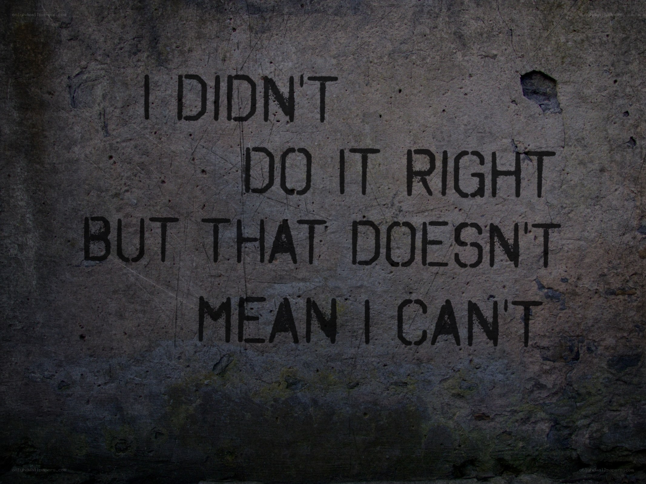 graffiti motivational quote