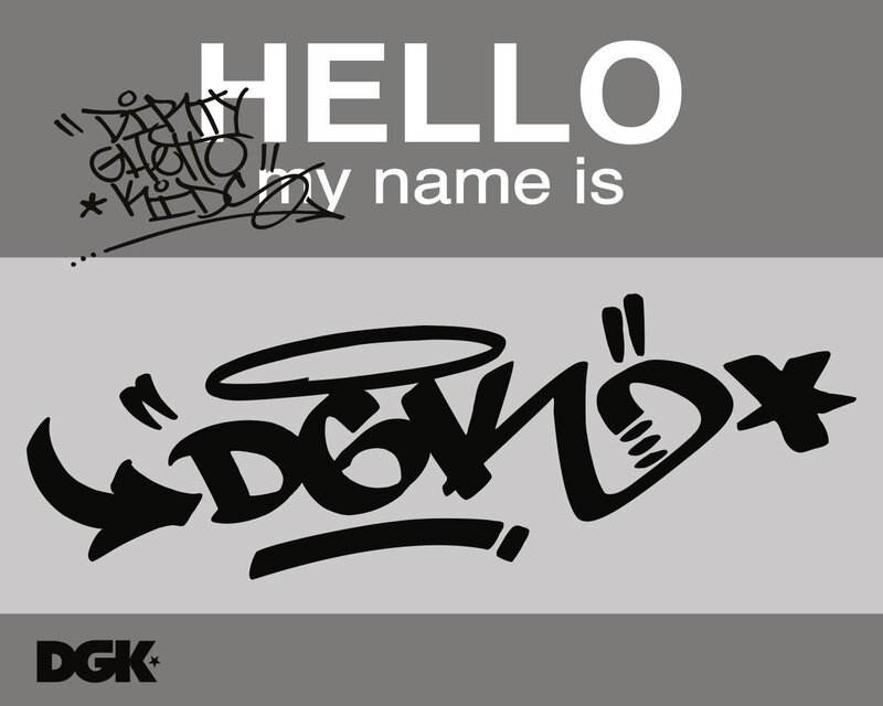 graffiti name tag design