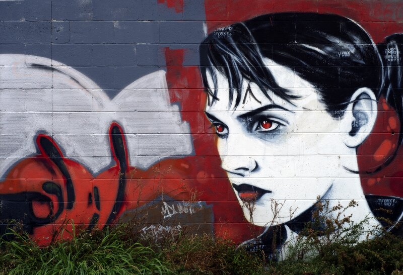 Graffiti of a Woman