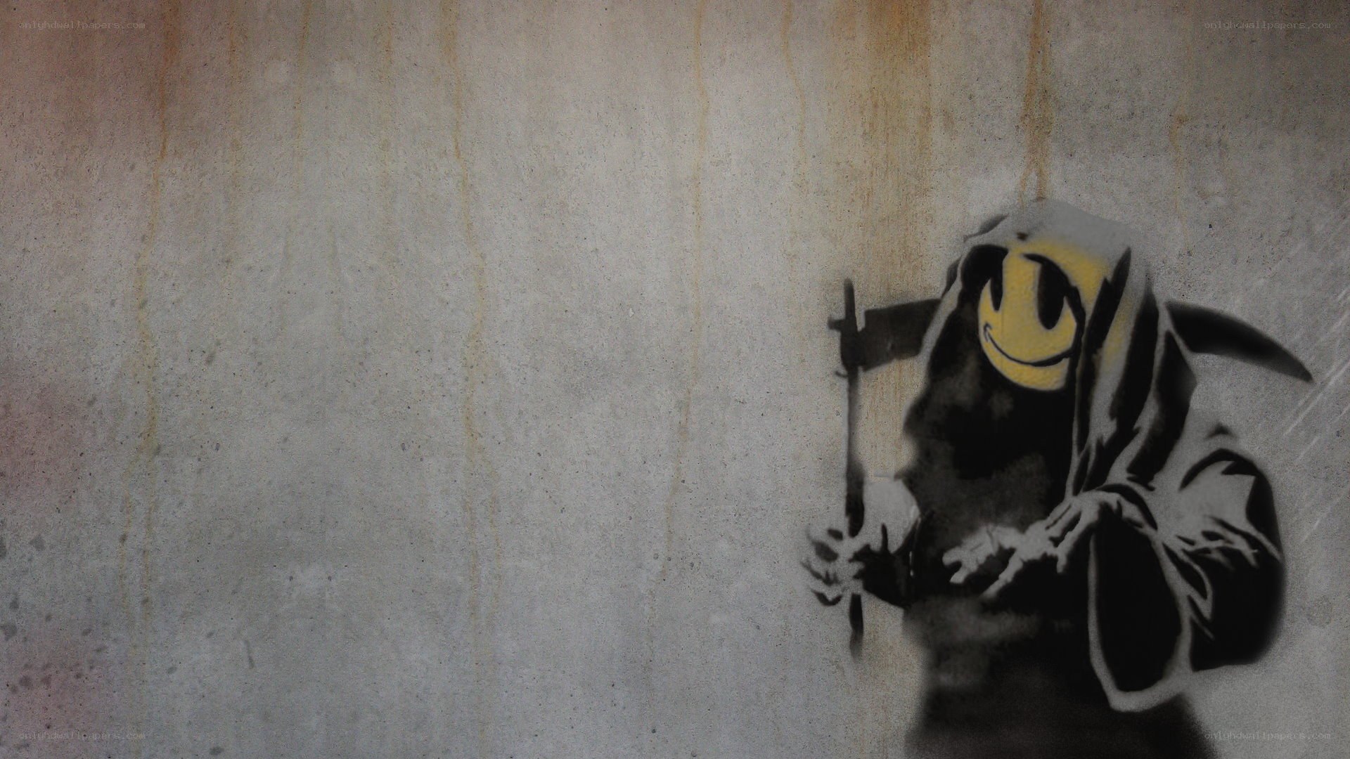 graffiti of grim reaper