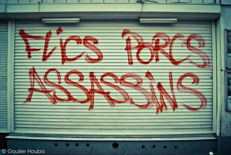 Graffiti on a shutter