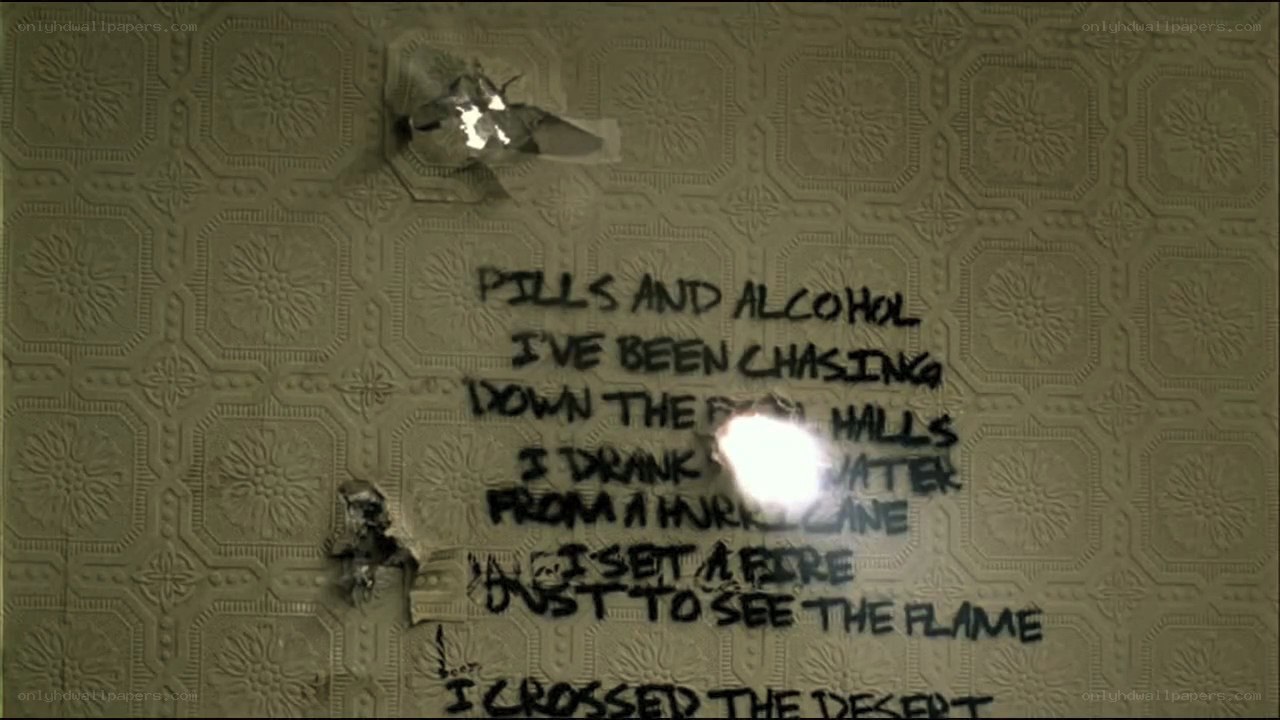 graffiti on a textured wall