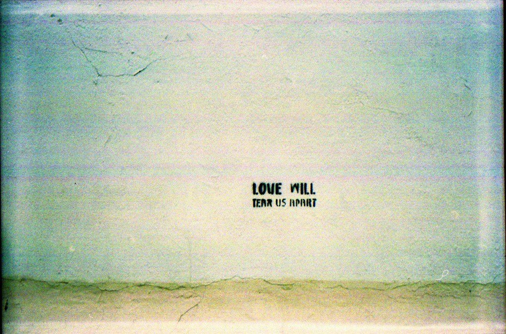 graffiti on a wall