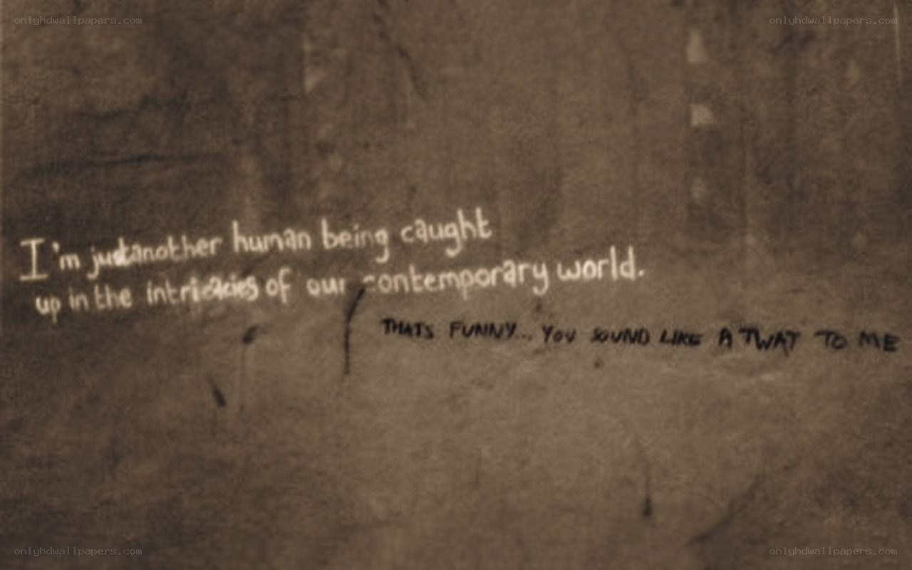 graffiti on a wall