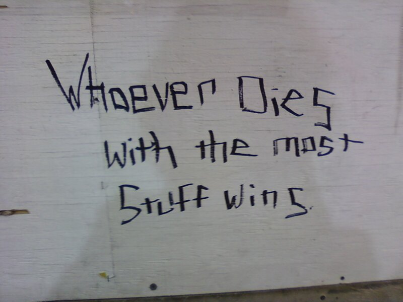 Graffiti on a wall