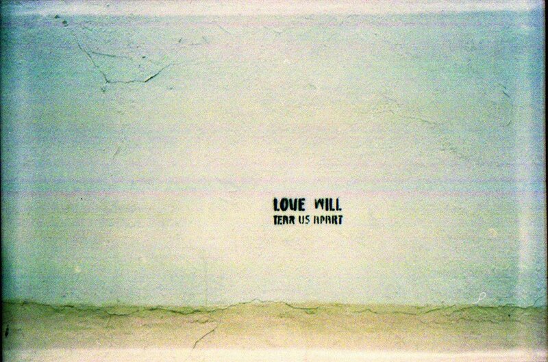 Graffiti on a Wall — Green, Somber