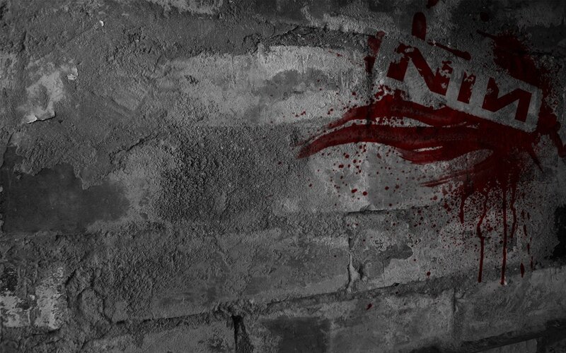 Graffiti on Concrete Wall — Gray, Dark, Gritty