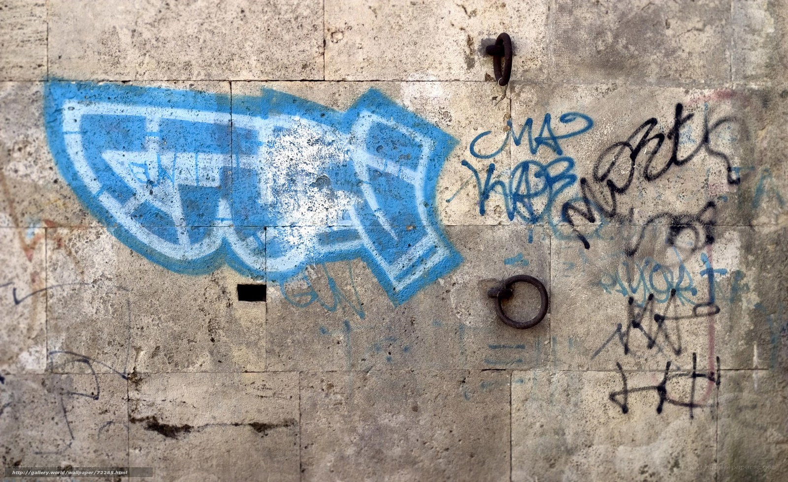 graffiti on concrete wall