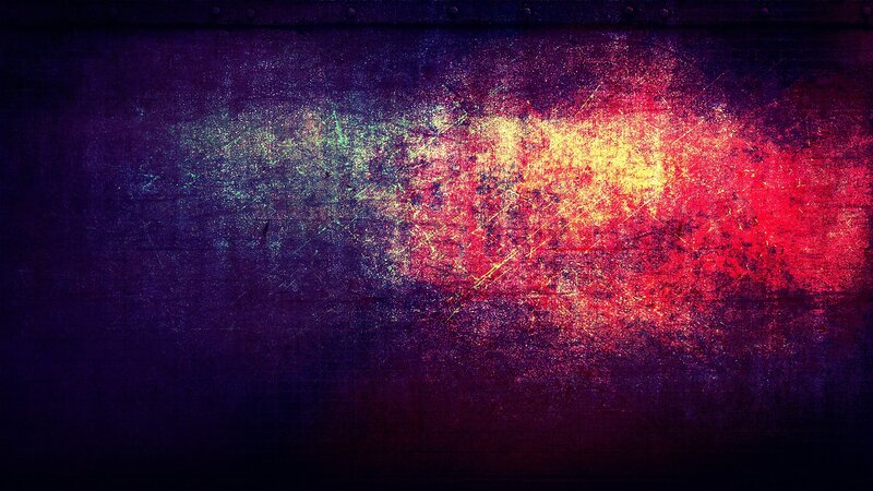 Graffiti on Metal Wall — Purple