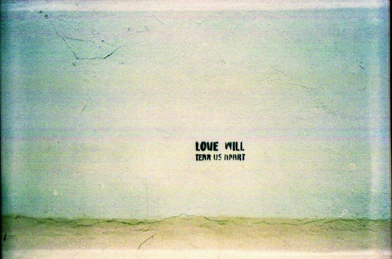 Graffiti on Wall — Green, Somber