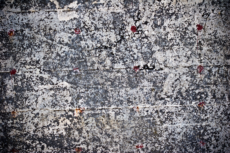 graffiti on weathered wall