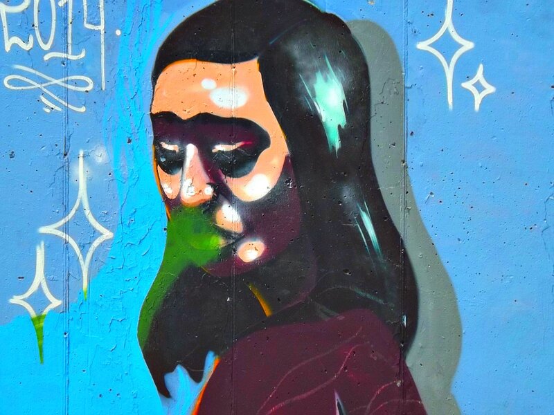 Graffiti Portrait of Person