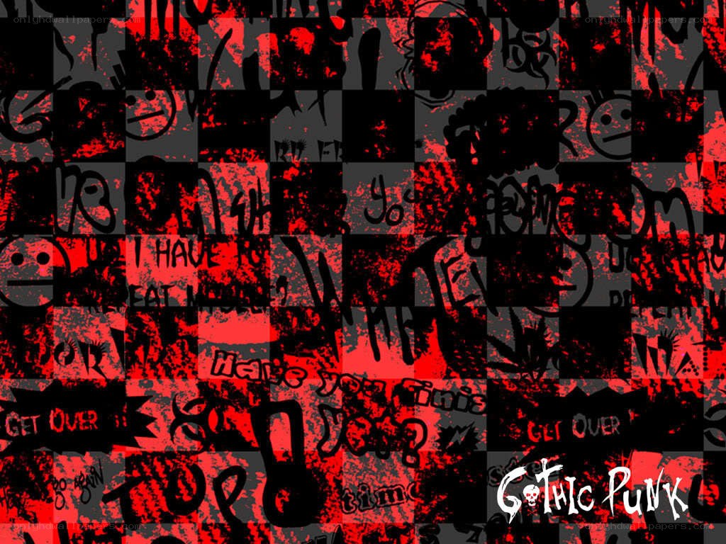 graffiti punk collage