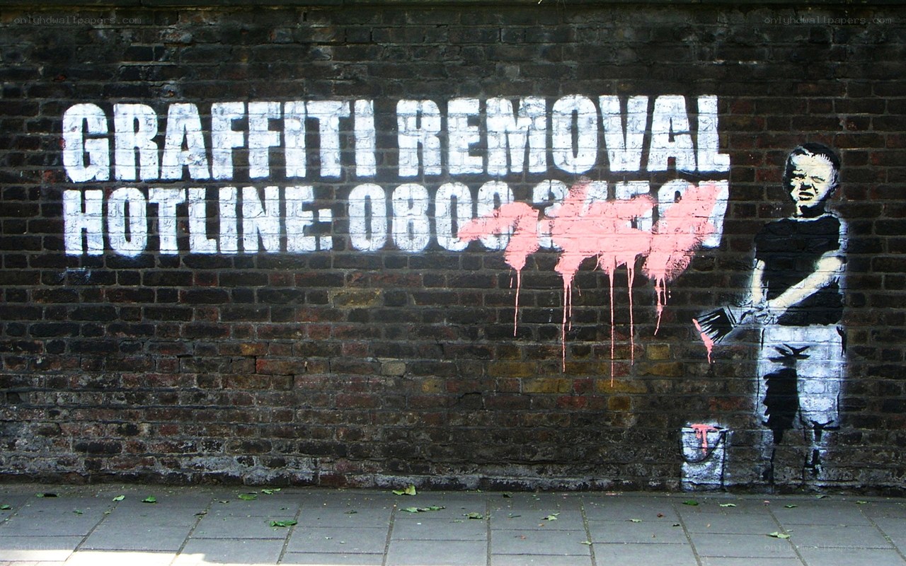 Graffiti removal graffiti art
