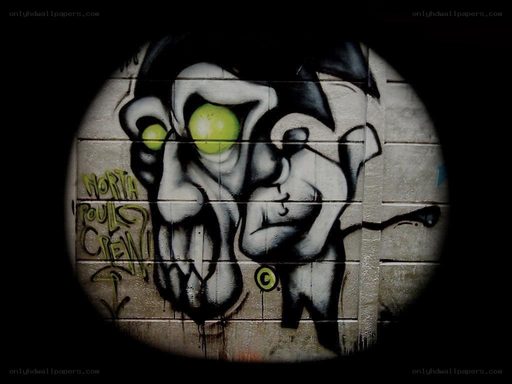 graffiti skull art