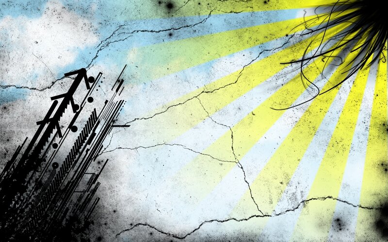 graffiti-style abstract background
