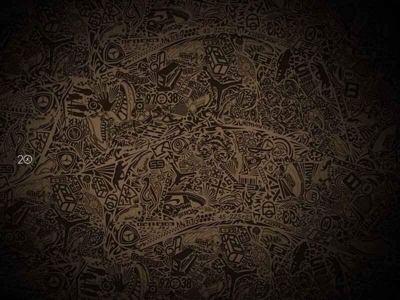 Graffiti-style Artwork — Black, Chaotic