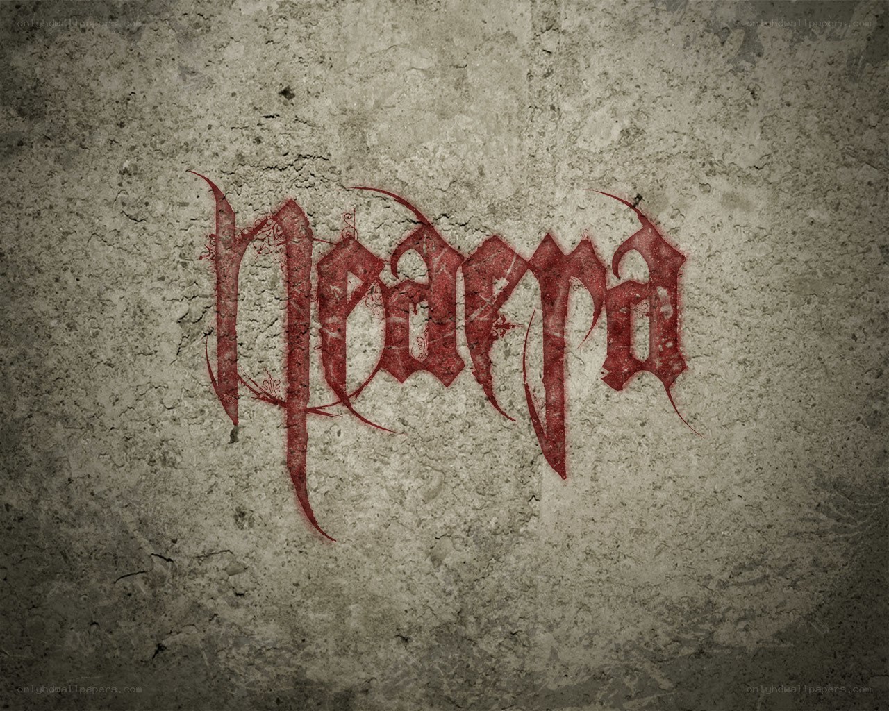 graffiti-style band logo