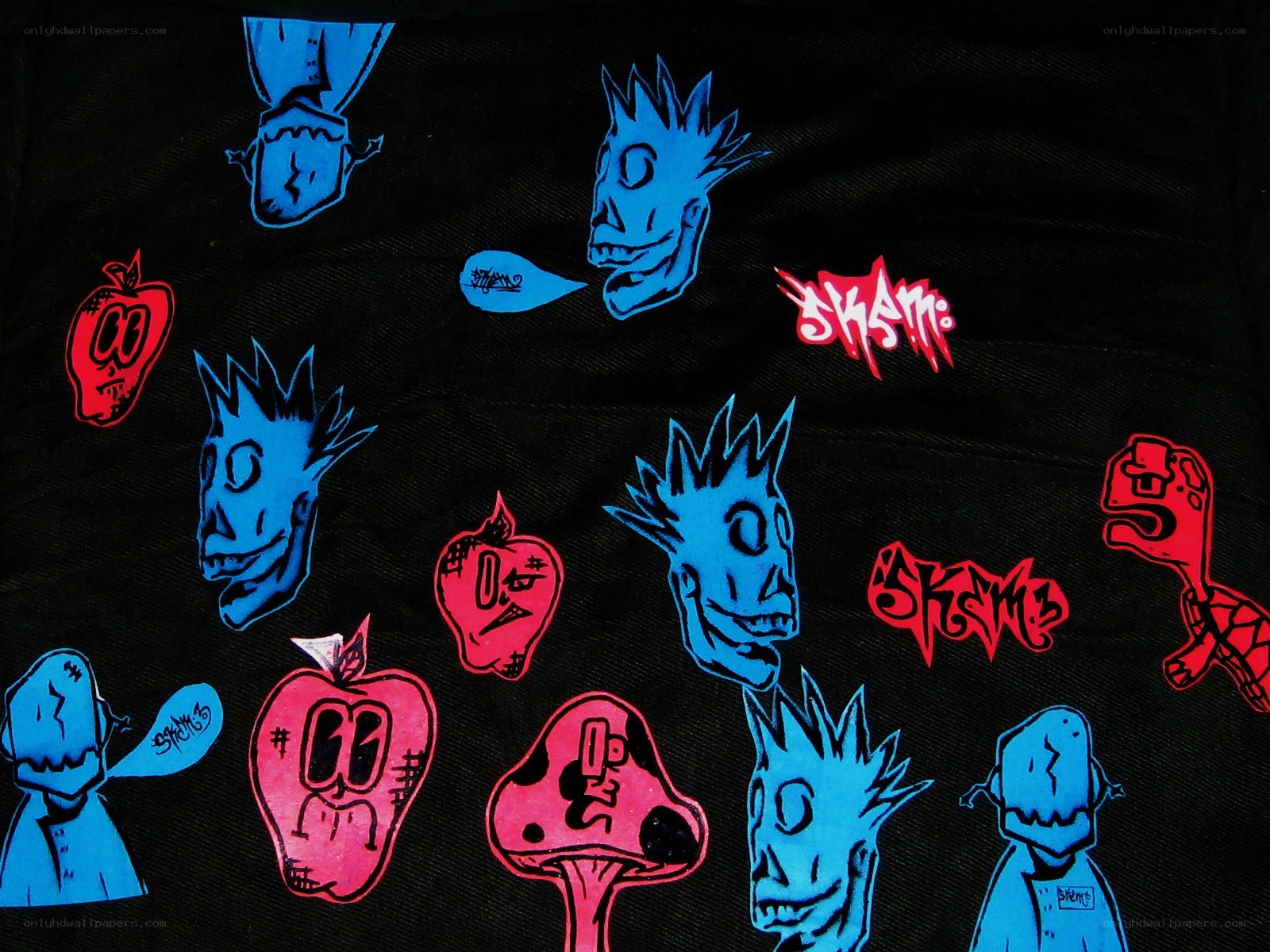 graffiti-style character design