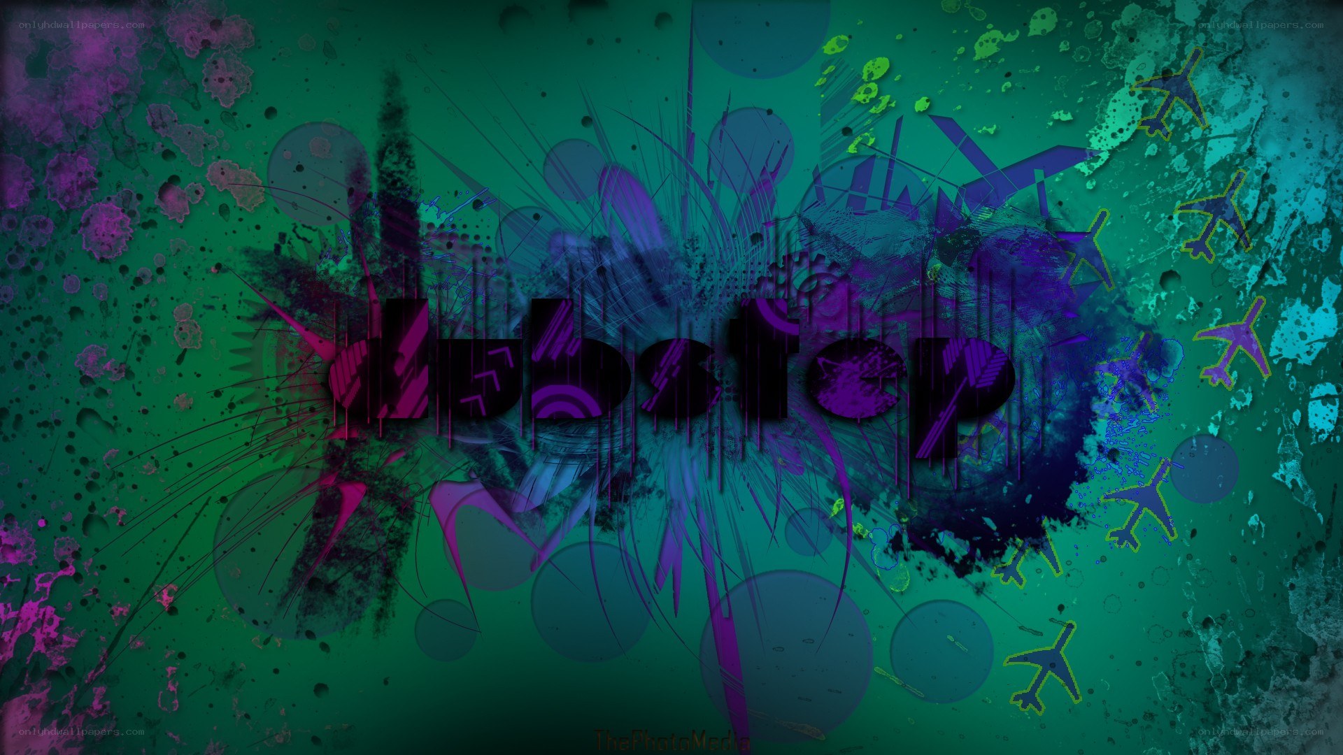 graffiti-style dubstep art