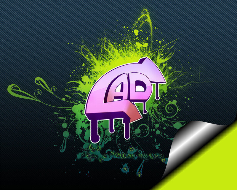 graffiti-style logo design