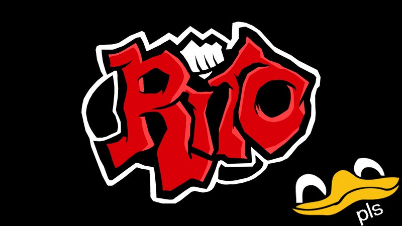 Graffiti-style Logo — Red