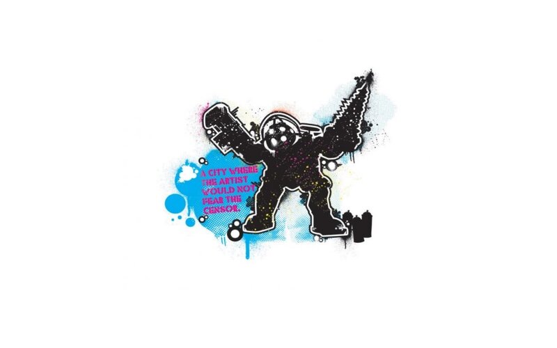 Graffiti-style Robot