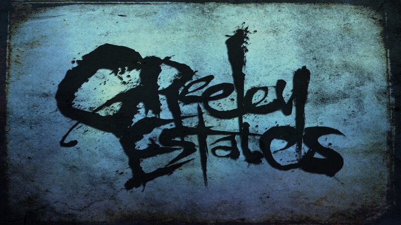 Graffiti-style Text — Black, Dark, Gritty