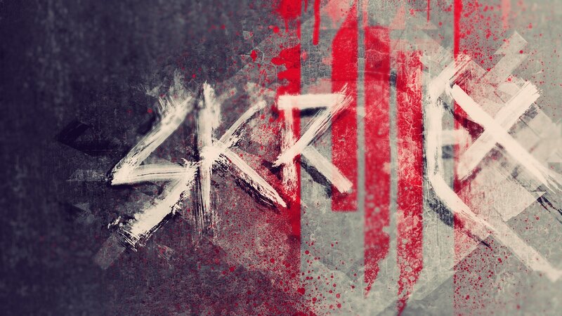 Graffiti-style Text — Red