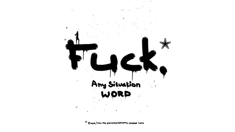 graffiti-style word art
