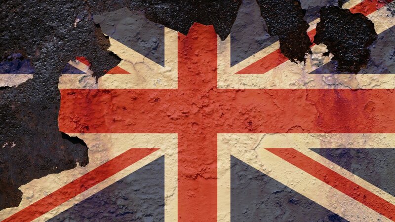 graffiti union jack flag