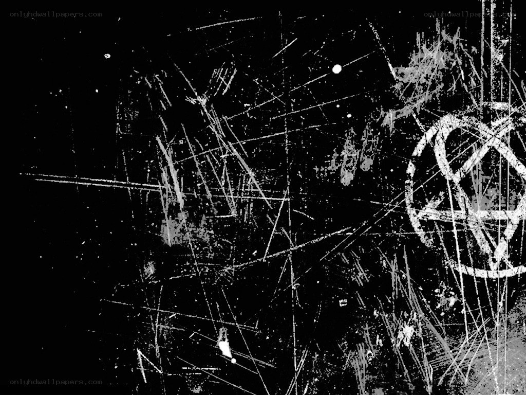 graffiti with pentagram symbol