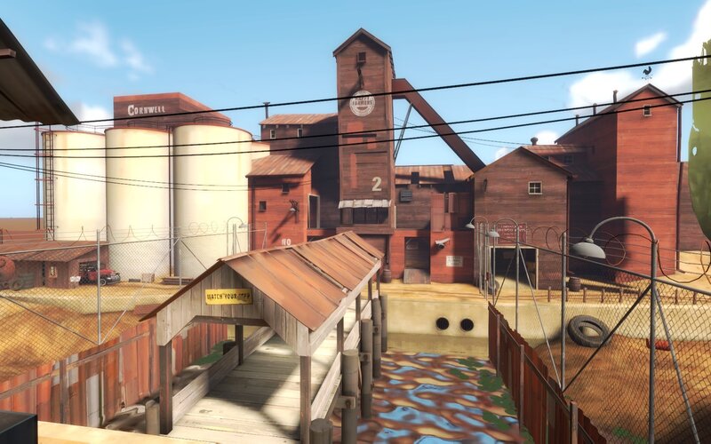 grain elevator complex