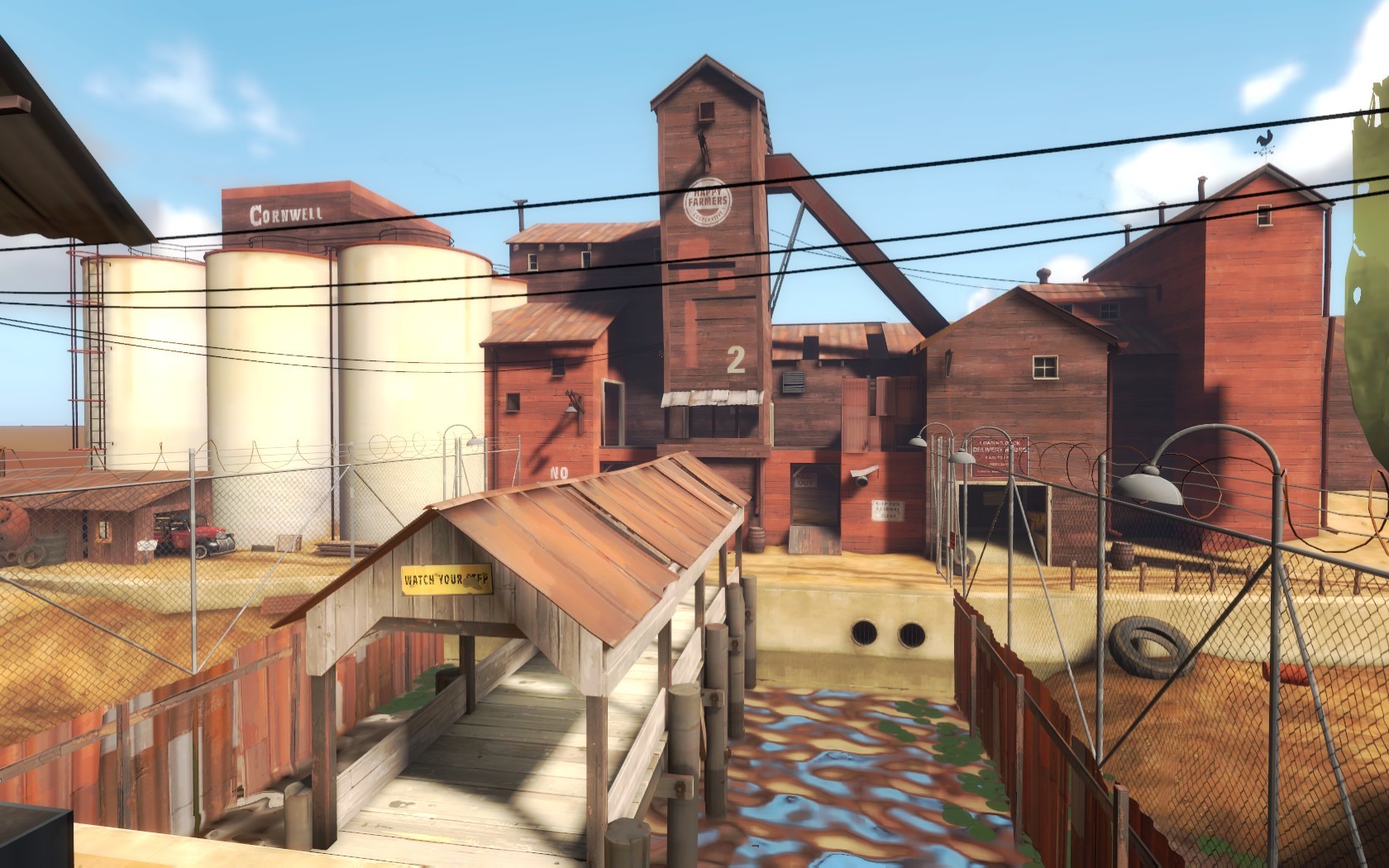 grain elevator complex