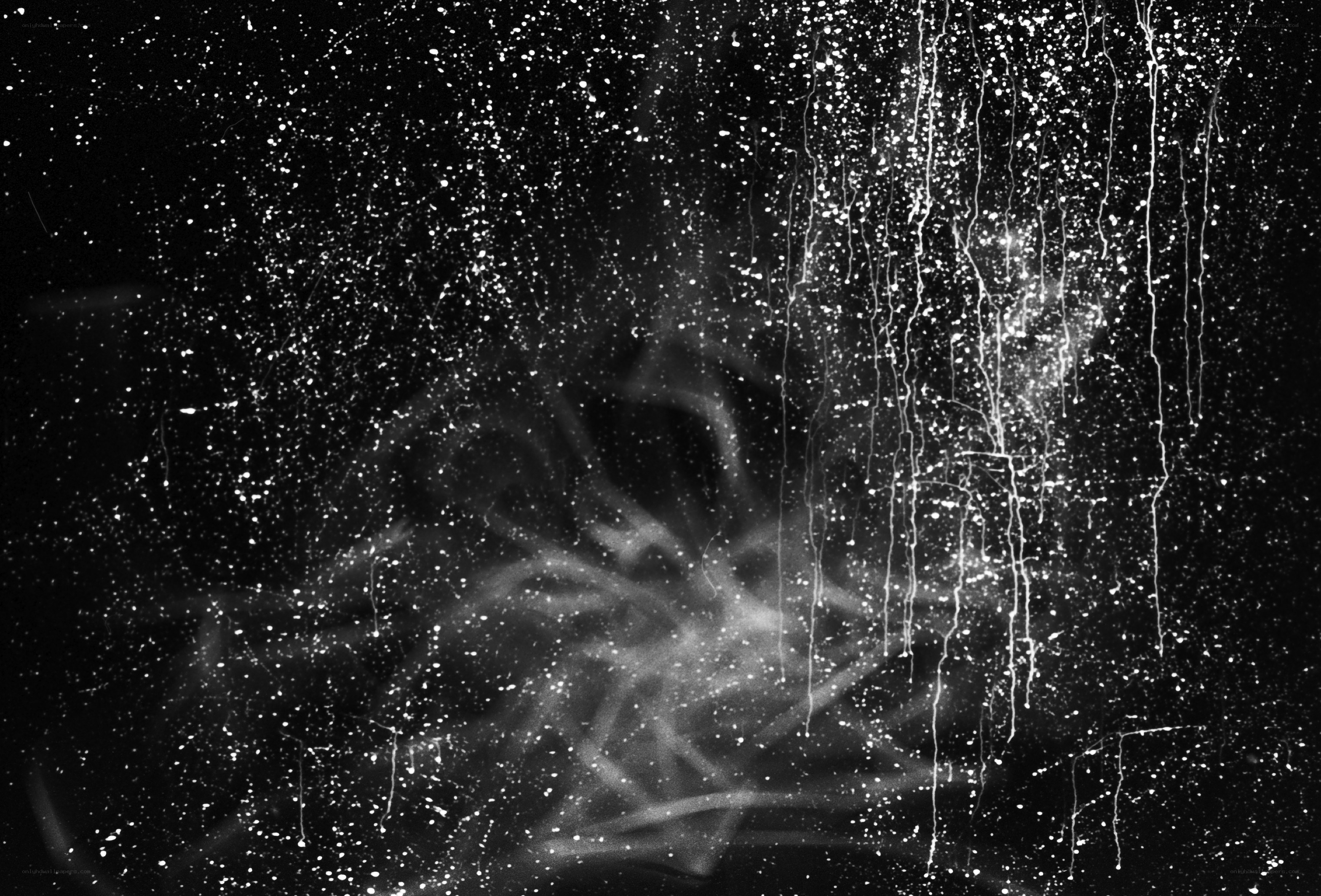 grainy black and white abstract