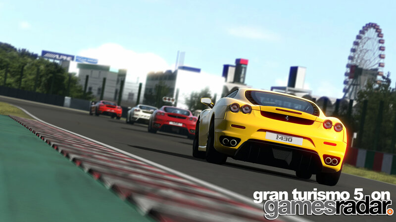 Gran Turismo 5 race scene