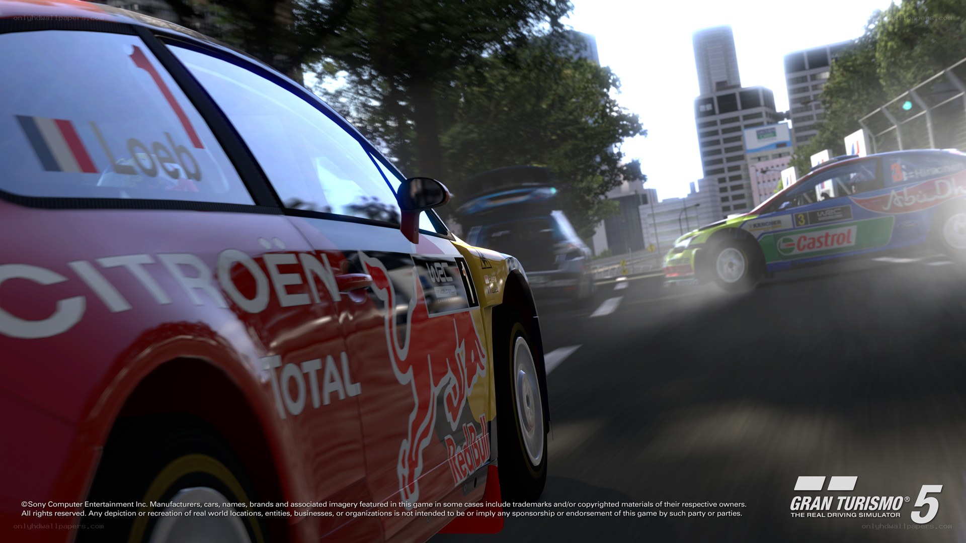 Gran Turismo 5 racing scene