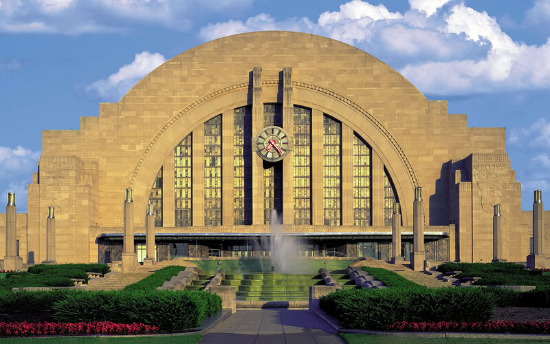 Grand Art Deco Train Station