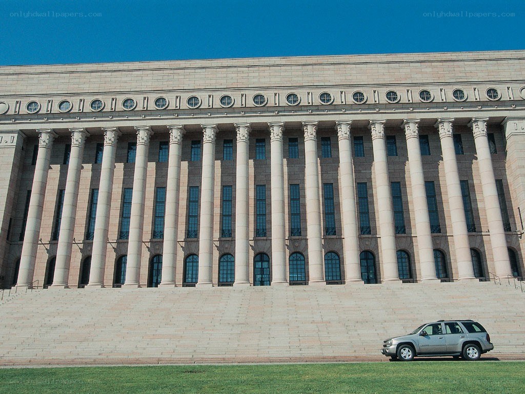 grand building with columns