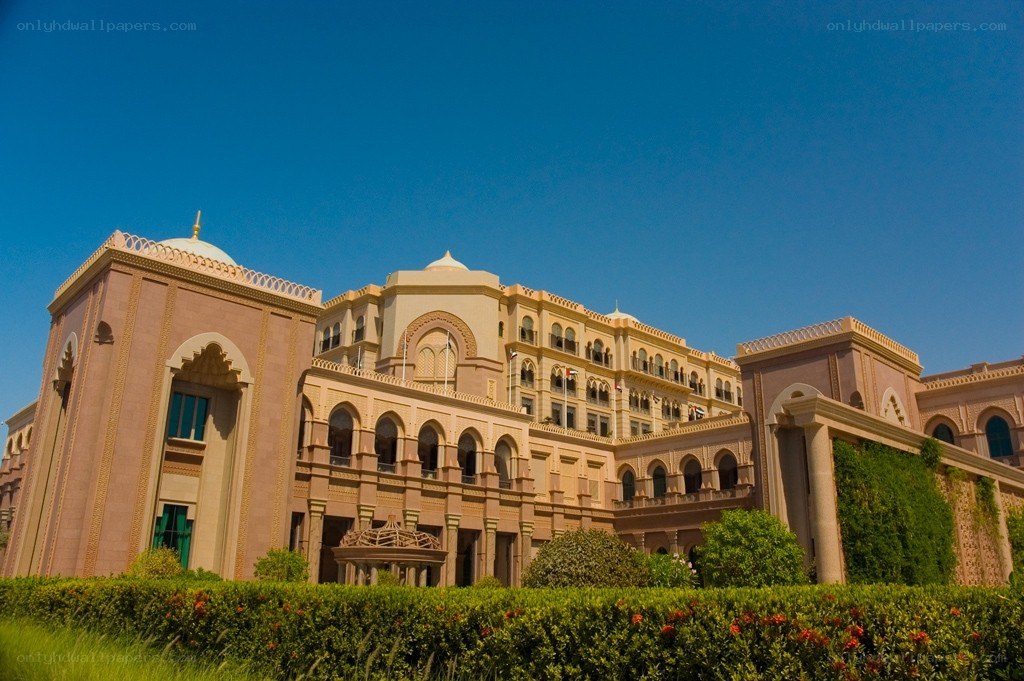 grand building with domes and arches