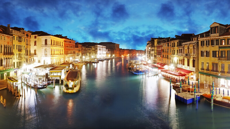 Grand Canal at Night
