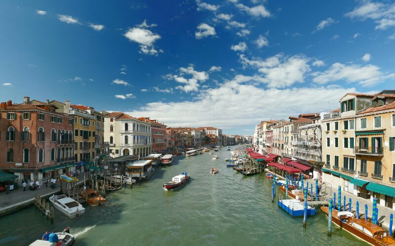Grand Canal in Venice — Blue